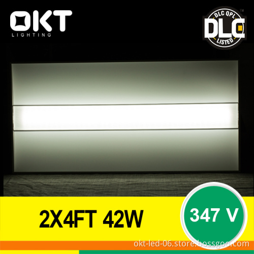 UL cUL DLC 2x4 ceiling lights led troffer with 5 years warranty